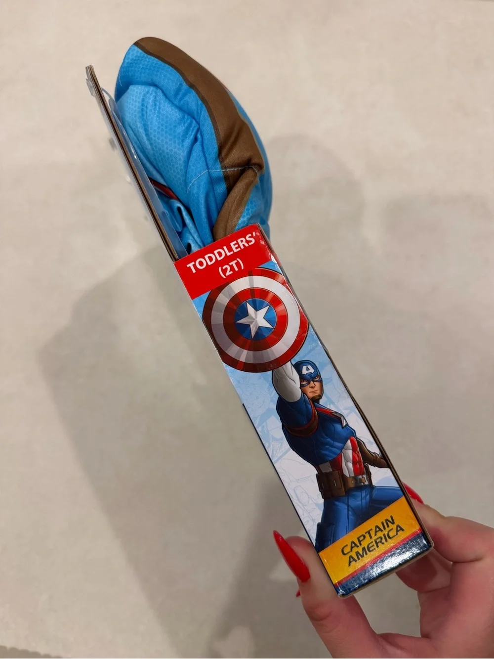 Marvel Captain America Toddler Costume - Blue, Red, White - Picture 4 of 4
